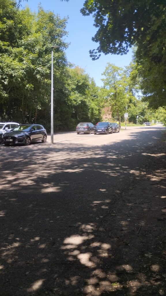 Atelier de Sophro'Balade - Lieu de RDV - Parking de la ferme Bussière